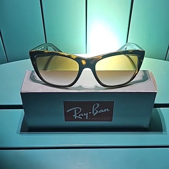 Ray Ban RB4154 Light Havana Frame & Crystal Brown Gradient Lens - Picture 5 of 5